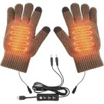 Gants moto chauffants - moufles chauffantes avec prise usbgants chauffants rechargeables - trois rglages ...