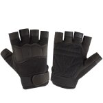 Gants moto demi - doigts respirable �t� - noir - gants moto de poignet antid�rapants pour v�lo trotinette ...