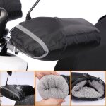 Gants de moto hiver �pais manchon couvercle pour v�lo cyclisme scooter gants imperm�able chauffant guidon ...