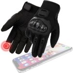 Gant moto homologu� homme / femme - gants moto �cran tactile pour t�l�phone equipement de protection ...