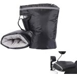 Gants de protection gants de moto gants de poigne hiver pais manchon couvercle pour motocyclette vlo ...