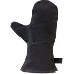 Gants de protection thermique en cuir ignifuge rsistants  la chaleur parfaits pour chemine et barbecue ...