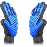 Gant de toilettage pour animaux brosse douce pour liminer les poils design amlior  cinq doigts pour ...