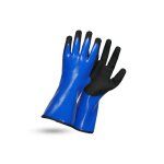 Gants de travail 100% tanches double enduction liquido - taille 10 - rostaing
