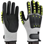 Gants de travail résistants aux coupures gants de mécanicien protection contre les coupures de niveau ... Gants de travail résistants aux coupures gants de mécanicien protection contre les coupures de niveau ...
