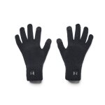 Gants under armour halftime en maille - noirs tactiles chauds et respirants