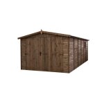 Garage en bois traité ep 19mm surface utile 17. 02 m² int033 Garage en bois traité ep 19mm surface utile 17. 02 m² int033