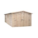 Garage en bois ep 19mm surface utile 17. 02 m² int035 Garage en bois ep 19mm surface utile 17. 02 m² int035