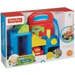 Garage little people - mattel - le garage - multicolore - ascenseur - station - service - station de ...