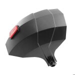 Garde - boue arri�re pour trottinette kukirin g2 / g3 / g4 avec catadioptre noir