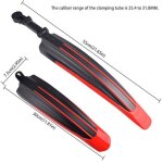 Garde - boue vtt - omabeta - ensemble avant arri�re - universels - 20 - 26 pouces