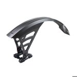 Garde - boues - zefal - deflector rs75 - montage rapide - compatible tiges de selle - noir