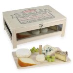 Garde manger grillag en bois acier - meuble de rangement - cave  fromage charcuterie saucisson fruits ...