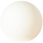 Garden boule lumineuse ext�rieure - lampe d�corative - blanc & plastique e27 60w dia. 80cm