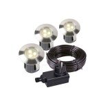 Garden lights - birch set - spot a encastrer - 12v - 10lm - 0. 5w - 3000k