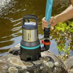 Gardena pompe dvacuation eaux charges 20000 aquasensor