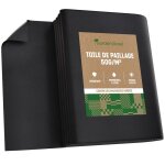 Gardengloss� 20m� toile anti - mauvaises herbes pour jardin ? perm�able � leau 50g / m� (10m x 2m pli�e) ...