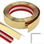Garniture de moulure multifonctionnelle brillante d�collez et collez les protections dangle int�rieures ...