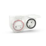 Garza - 400601 - prise programmable analogique dext - eacuterieur blanc (prise a 2 broches) Garza - 400601 - prise programmable analogique dext - eacuterieur blanc (prise a 2 broches)