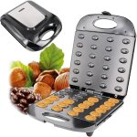 Gaufrier 1400w machine � cuire les noix cuisson 24 moiti�s en m�me temps rev�tement antiadh�sif gaufrier ...