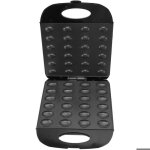 Gaufrier 24 moitiés en forme de noix 1400 w revêtement antiadhésif machine à pâtisserie noir Gaufrier 24 moitiés en forme de noix 1400 w revêtement antiadhésif machine à pâtisserie noir