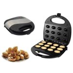 Gaufrier 750w machine �lectrique de cuisson de biscuits aux noix rev�tement antiadh�sif machine � p�tisserie ...