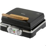 Gaufrier - domo - do9281w - noir - 1400 w - anti - adhsif sans pfas