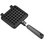 Gaufrier - amoune - aluminium - anti - adhsif - cuisinire  gaz - gaufres maison