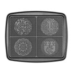 Gaufrier - lagrange - 030242 - plaques en aluminium - revtement antiadhsif - dmoulage facile