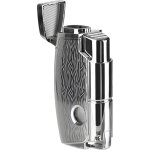 Gaz briquet temp�te � 2 flammes rechargeable briquet chalumeau cool cadeau pour les hommes les papas ...