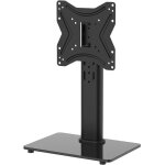 Gb1005 - 2 support tv pied pour crans 17 - 43 pouces courbes plates plasma oled lcd led support tv de ...