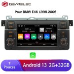 Gearelec autoradio android 13 pour bmw e46 1998 - 2006 avec 7 pouces carplay android auto gps usb wifi ... Gearelec autoradio android 13 pour bmw e46 1998 - 2006 avec 7 pouces carplay android auto gps usb wifi ...