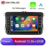 Gearelec autoradio carplay android auto 7 pouces android 13 wifi bluetooth pour volkswagen passat 6 7 ...