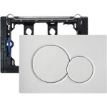 Geberit plaque de d�clenchement double touche sigma 01 blanche (115. 770. 11. 5) label