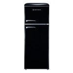 Gedtech refrigerateur double - porte vintage gdpv215bl - congélateur haut - noir - capacité 215l - faible ... Gedtech refrigerateur double - porte vintage gdpv215bl - congélateur haut - noir - capacité 215l - faible ...