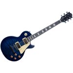 Eko ls300 quilted blue guitare forme lp