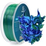 Geeetech filament dimprimante 3d pla bicolore bleu + vert 1. 75mm 1kg par rouleau