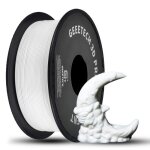 Geetech blanc pla consommables pour imprimante 3d 1. 75mm 1kg / bobine consommables