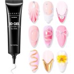Gel 3d nail art - 3 en 1 rhinestone glue gel pour ongle & colle � ongles sculpting gel polish pour nail ...