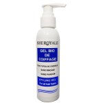 Gel coiffant bio soie royale 150 ml longue dur�e soyeux non gras sans alcool sans parfum tous types de ...