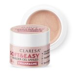 Gel de construction pour ongles claresa soft&easy champagne - 90 g - grand