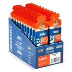 Gels �nerg�tiques applied nutrition - sprint isotonic energy gel + caffeine - orange boite de 20