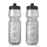 Gemful pack de 2 bidons vlo 750ml - gourde cyclisme sans bpa lger et tanche