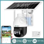 Genbolt 2k cam�ra de surveillance solaire 4g lte aov ext�rieure sans wifi cam�ra ip avec enregistrement ...