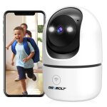 Genbolt cam�ra surveillance wifi int�rieure 2mp cam�ra ip 360� avec d�tection humaine ai vision nocturne ...