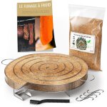 Gnrateur (30 cm) / serpentin de fume froide pour fumoir + 1. 2kg de sciure de bois de htre + 4 crochets ...