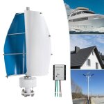 Générateur déolienne avec contrôleur 12v - générateur de vent vertical 100w (blanc + bleu) - Éolienne ... Générateur déolienne avec contrôleur 12v - générateur de vent vertical 100w (blanc + bleu) - Éolienne ...