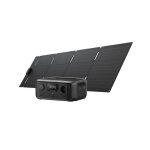 Gnrateur lectrique portable ef ecoflow river 3 avec panneau solaire pliable de 60 w