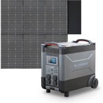 Gnrateur solaire allpowers 4000w lifepo4 batterie r4000 centrale lectrique portable avec modules solaires ...