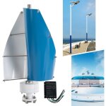 Générateur de vent vertical 100w 24v - générateur déolienne avec contrôleur blanc + bleu - Éolienne génération ... Générateur de vent vertical 100w 24v - générateur déolienne avec contrôleur blanc + bleu - Éolienne génération ...